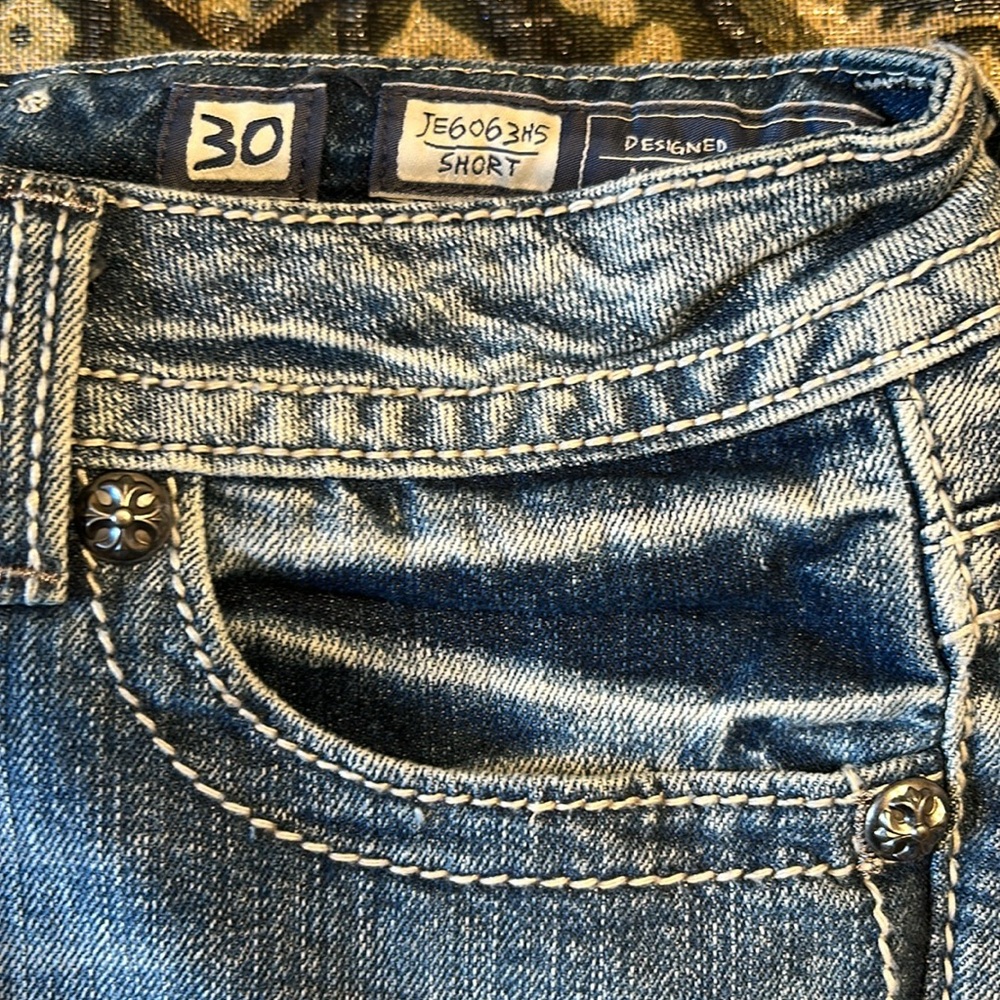 Miss Me 30 NWOT Blue Denim Jeans - Picture 10 of 16
